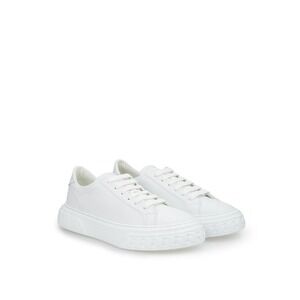 Casadei White Nappa Leather Off-Road Sneakers NWT